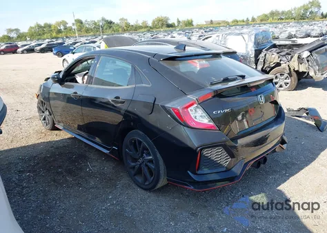 2018 Honda Civic Sport из США, поврежденный, VIN SHHFK7H48JU225028